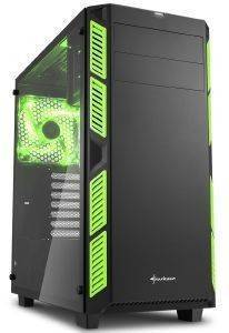 CASE SHARKOON AI7000 GLASS GREEN