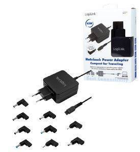 LOGILINK PA0170 NOTEBOOK POWER SUPPLY 45W WITH 9 CHANGEABLE TIPS LOGILINK PA0170 NOTEBOOK POWER SUPPLY 45W WITH 9 CHANGEABLE TIPS