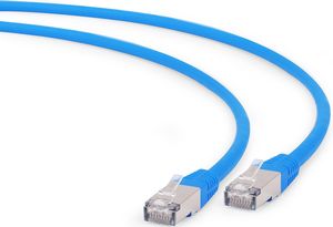 CABLEXPERT PP6A-LSZHCU-B-0.5M S/FTP CAT. 6A LSZH PATCH CORD 0.5M BLUE