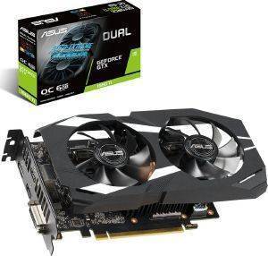 VGA ASUS DUAL GEFORCE GTX1660 TI OC EDITION DUAL-GTX1660TI-O6G 6GB GDDR6 PCI-E RETAIL