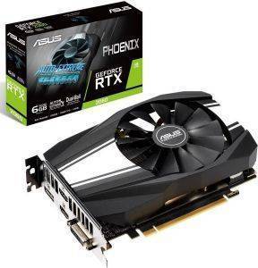 VGA ASUS PHOENIX GEFORCE RTX2060 PH-RTX2060-6G 6GB GDDR6 PCI-E RETAIL