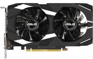 VGA ASUS DUAL GEFORCE GTX1650 OC EDITION DUAL-GTX1650-O4G 4GB GDDR5 PCI-E RETAIL