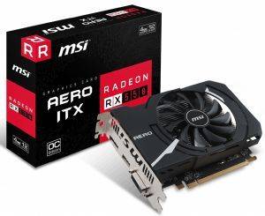 VGA MSI RADEON RX550 AERO ITX 4G OC 4GB GDDR5 PCI-E RETAIL