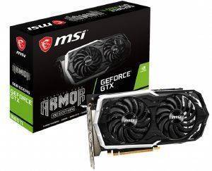 VGA MSI GEFORCE GTX1660 TI ARMOR 6G OC 6GB GDDR6 PCI-E RETAIL