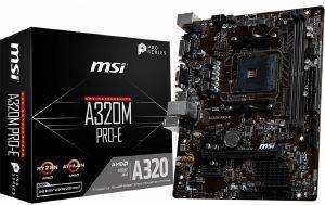 ΜΗΤΡΙΚΗ MSI A320M PRO-E RETAIL ΜΗΤΡΙΚΗ MSI A320M PRO-E RETAIL