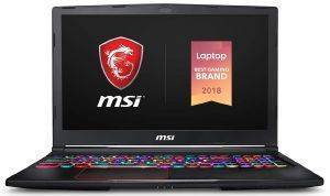 LAPTOP MSI GE63 8SE-005NL RAIDER RGB 15.6\'\' FHD CORE I7-8750H 16GB 256GB+1TB RTX2060 6GB WIN10