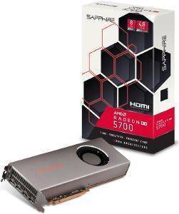 VGA SAPPHIRE RADEON RX5700 8GB GDDR6 PCI-E RETAIL VGA SAPPHIRE RADEON RX5700 8GB GDDR6 PCI-E RETAIL