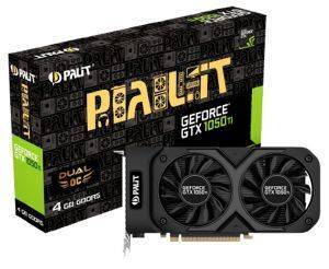 VGA PALIT GEFORCE GTX1050 TI DUAL OC 4GB GDDR5 PCI-E RETAIL