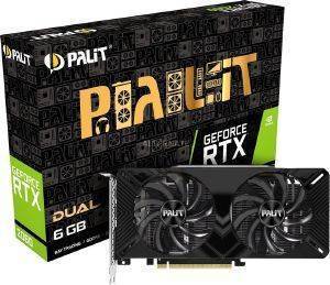 VGA PALIT GEFORCE RTX2060 DUAL OC 6GB GDDR6 PCI-E RETAIL