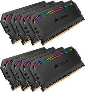RAM CORSAIR CMT64GX4M8C3200C16 DOMINATOR PLATINUM RGB 64GB (8X8GB) DDR4 3200MHZ OCTA KIT