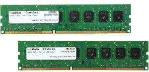 RAM MUSHKIN 997031 16GB (2X8GB) DDR3 1600MHZ PC3-12800 ESSENTIALS SERIES DUAL KIT RAM MUSHKIN 997031 16GB (2X8GB) DDR3 1600MHZ PC3-12800 ESSENTIALS SERIES DUAL KIT