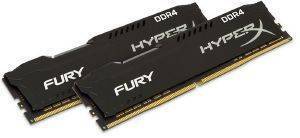 RAM HYPERX HX432C18FBK2/32 32GB (2X16GB) DDR4 3200MHZ HYPERX FURY BLACK DUAL KIT RAM HYPERX HX432C18FBK2/32 32GB (2X16GB) DDR4 3200MHZ HYPERX FURY BLACK DUAL KIT
