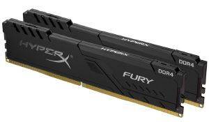 RAM HYPERX HX434C16FB3K2/32 32GB (2X16GB) DDR4 3466MHZ HYPERX FURY BLACK DUAL KIT RAM HYPERX HX434C16FB3K2/32 32GB (2X16GB) DDR4 3466MHZ HYPERX FURY BLACK DUAL KIT