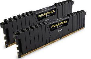 RAM CORSAIR CMK32GX4M2Z2400C16 VENGEANCE LPX BLACK 32GB (2X16GB) DDR4 2400MHZ DUAL KIT