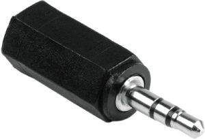 HAMA 122391 AUDIO ADAPTER 3.5MM STEREO JACK PLUG - 2.5MM STEREO JACK SOCKET