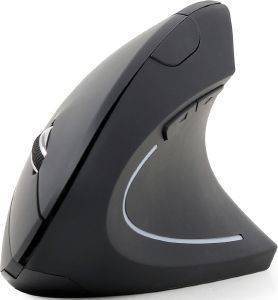 GEMBIRD MUSW-ERGO-01 ERGONOMIC 6-BUTTON WIRELESS OPTICAL MOUSE BLACK