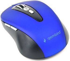 GEMBIRD MUSWB-6B-01-B 6-BUTTON BLUETOOTH MOUSE BLUE GEMBIRD MUSWB-6B-01-B 6-BUTTON BLUETOOTH MOUSE BLUE