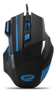 ESPERANZA EGM201B WIRED MOUSE FOR GAMERS 7D OPTICAL USB MX201 WOLF BLUE