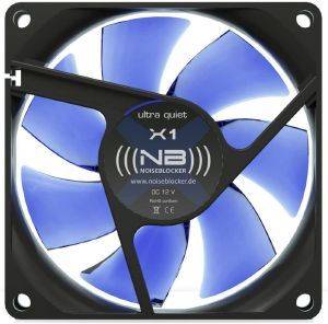 NOISEBLOCKER BLACKSILENT FAN XC1 80MM BULK NOISEBLOCKER BLACKSILENT FAN XC1 80MM BULK