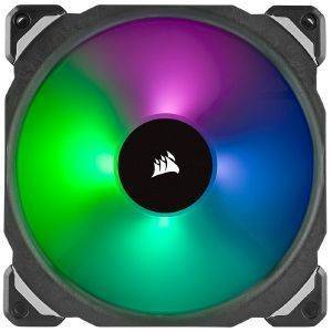 CORSAIR ML140 PRO RGB LED 140MM PWM PREMIUM MAGNETIC LEVITATION FAN SINGLE PACK