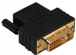 HAMA 122237/43109 COMPACT ADAPTER DVI-D PLUG DUAL LINK - HDMI SOCKET BLACK