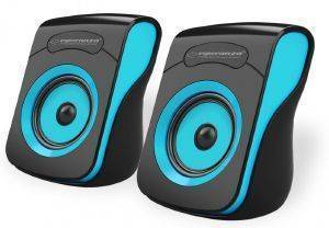 ESPERANZA EP140KB FLAMENCO 2.0 USB STEREO SPEAKERS BLACK/BLUE