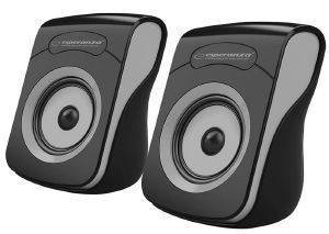ESPERANZA EP140KE FLAMENCO 2.0 USB STEREO SPEAKERS BLACK/GREY ESPERANZA EP140KE FLAMENCO 2.0 USB STEREO SPEAKERS BLACK/GREY