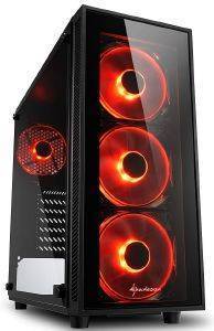CASE SHARKOON TG4 RED CASE SHARKOON TG4 RED