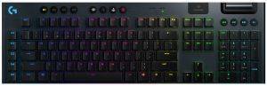  LOGITECH G915 LIGHTSYNC WIRELESS RBG MECHANICAL GAMING KEYBOARD TACTILE