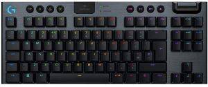 LOGITECH G915 TKL TENKEYLESS LIGHTSPEED WIRELESS RGB MECHANICAL GAMING KEYBOARD TACTIL