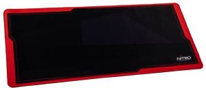 NITRO CONCEPTS DESKMAT DM9 900X400MM BLACK/RED