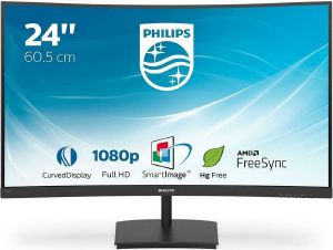 ΟΘΟΝΗ PHILIPS 241E1SC/00 24\'\' CURVED LED FULL HD ΟΘΟΝΗ PHILIPS 241E1SC/00 24\'\' CURVED LED FULL HD