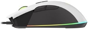 GENESIS NMG-1785 KRYPTON 290 6400DPI RGB BACKLIGHT GAMING MOUSE WHITE