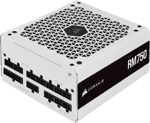 CORSAIR PSU RM750 2021 GOLD FULLY MODULAR ZERO RPM MODE WHITE 750W CORSAIR PSU RM750 2021 GOLD FULLY MODULAR ZERO RPM MODE WHITE 750W