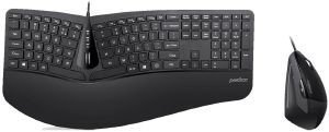 PERIXX PERIDUO-505 B WIRED ERGONOMIC KEYBOARD WITH VERTICAL MOUSE COMBO