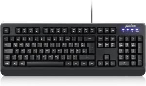 PERIXX PERIBOARD-517 B WATER-PROOF IP 65 BLACK KEYBOARD PERIXX PERIBOARD-517 B WATER-PROOF IP 65 BLACK KEYBOARD