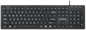 PERIXX PERIBOARD-117 WIRED USB KEYBOARD WITH STANDARD US LAYOUT