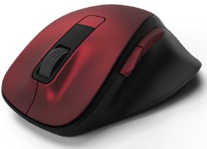 HAMA 182634 MW-500 OPTICAL 6-BUTTON WIRELESS MOUSE, RED/BLACK