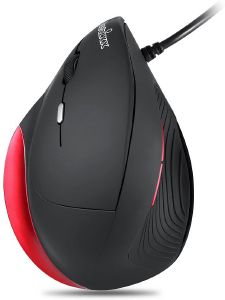 PERIXX PERIMICE-518 WIRED ERGONOMIC VERTICAL LEFT HAND MOUSE LARGE SIZE