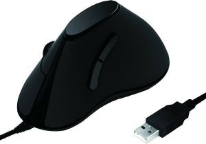 LOGILINK ID0158 ERGONOMIC VERTICAL MOUSE USB 100DPI BLACK