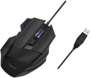 LOGILINK ID0202 ERGONOMIC USB GAMING MOUSE 2400 DPI BLACK