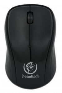 REBELTEC COMET WIRELESS MOUSE BLACK