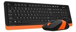    A4TECH WIRELESS GREEK LAYOUT BLACK/ORANGE