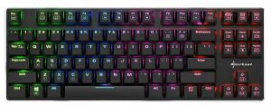 ΠΛΗΚΤΡΟΛΟΓΙΟ SHARKOON PUREWRITER RGB TKL RED US ΠΛΗΚΤΡΟΛΟΓΙΟ SHARKOON PUREWRITER RGB TKL RED US