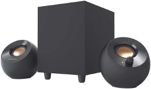 CREATIVE PEBBLE PLUS 2.1 USB DESKTOP SPEAKERS WITH SUBWOOFER