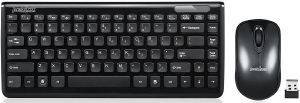 PERIXX PERIDUO-707B PLUS US WIRELESS MINI BLACK US KEYBOARD WITH MOUSE