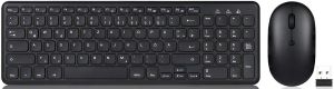 PERIXX PERIDUO-613B US WIRELESS COMPACT SCISSOR BLACK US KEYBOARD WITH MOUSE