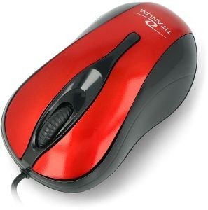 ESPERANZA TM103R TITANUM HORNET 3D WIRED OPTICAL MOUSE USB RED