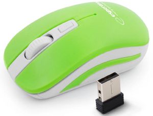 ESPERANZA ESPERANZA EM126WG WIRELESS OPTICAL MOUSE 4D 2.4GHZ URANUS GREEN/WHITE