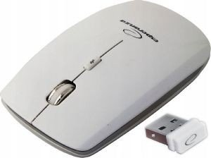 ESPERANZA ESPERANZA EM120W WIRELESS 4D OPTICAL MOUSE 2.4GHZ SATURN WHITE